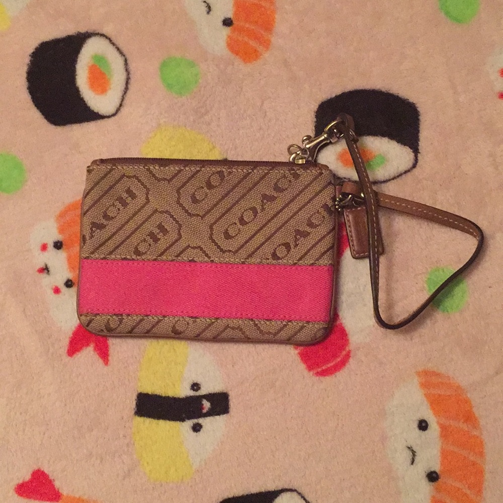Coach wristlet